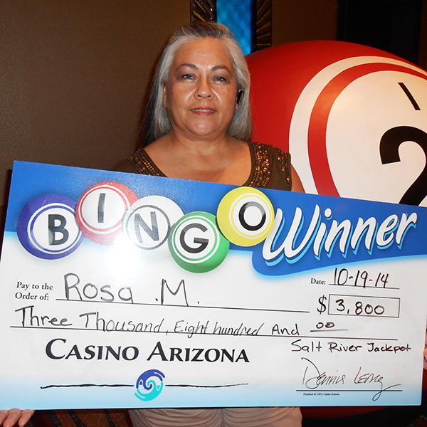 Bingo prices at casino arizona