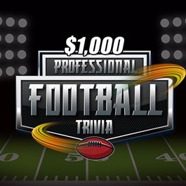 $1,000 Pro Football Trivia