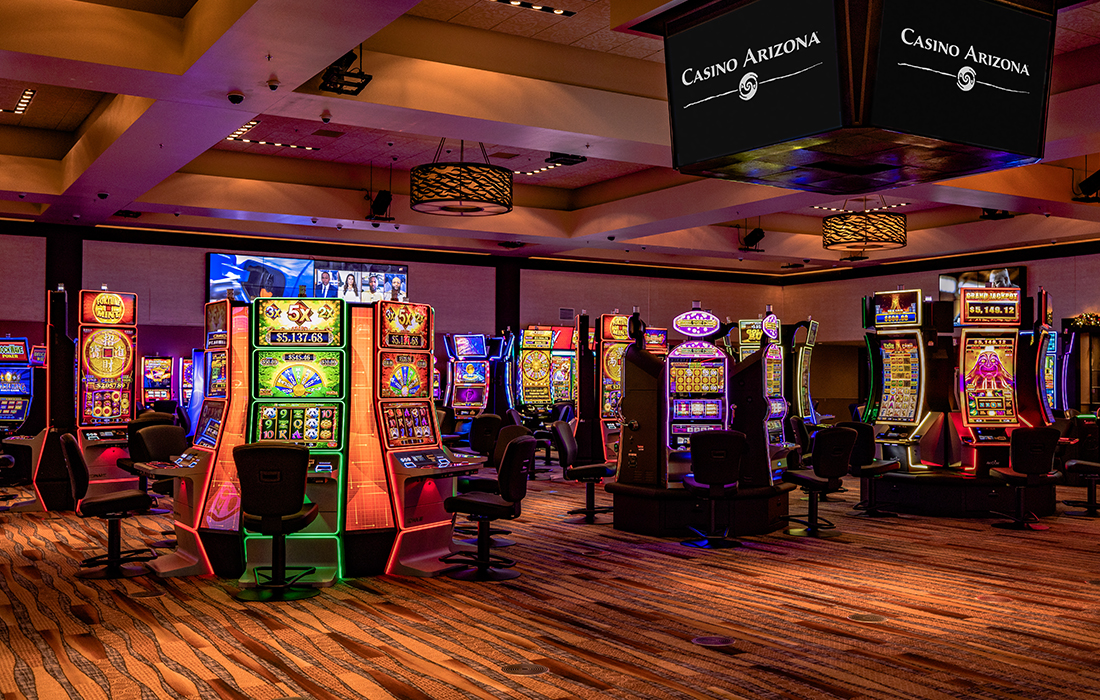 Come Play Over 900 Slot Machines at Casino Arizona