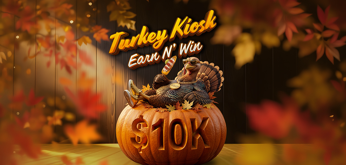 Turkey Kiosk Earn N Win at Casino Arizona
